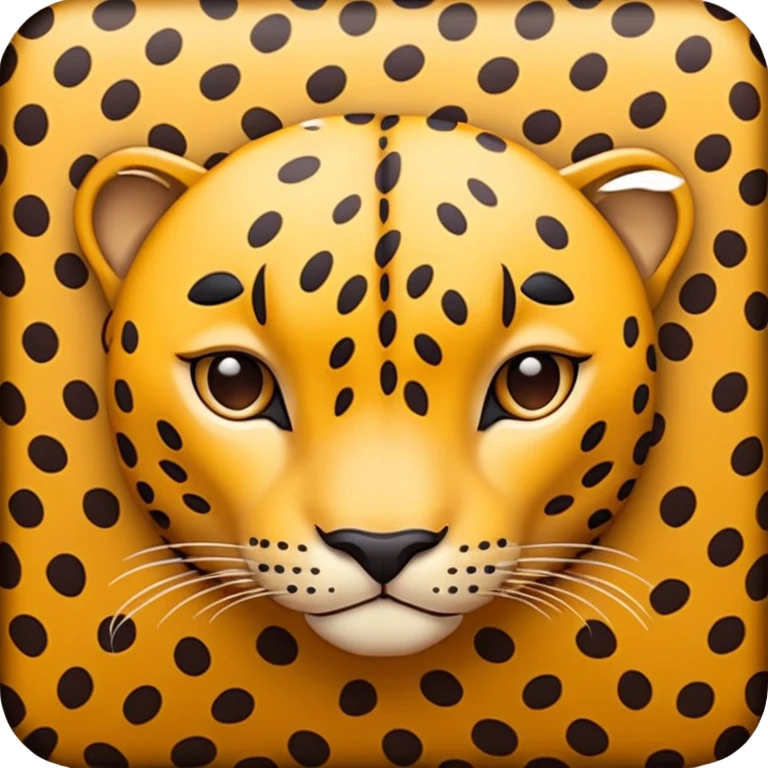 Leopard print love copy paste emoji