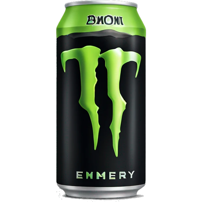 Monster energy drink emoji