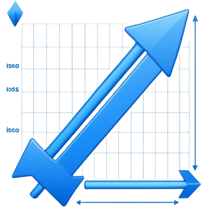 A graphics sheet in which graphic arrow is going up; Said sheet is called "Muscle mass" emoji