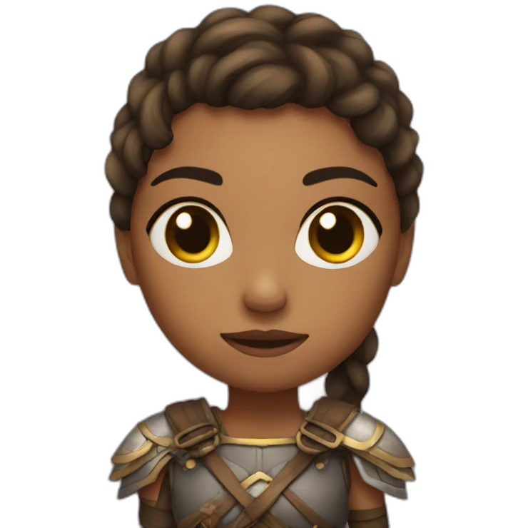 girl warrior emoji