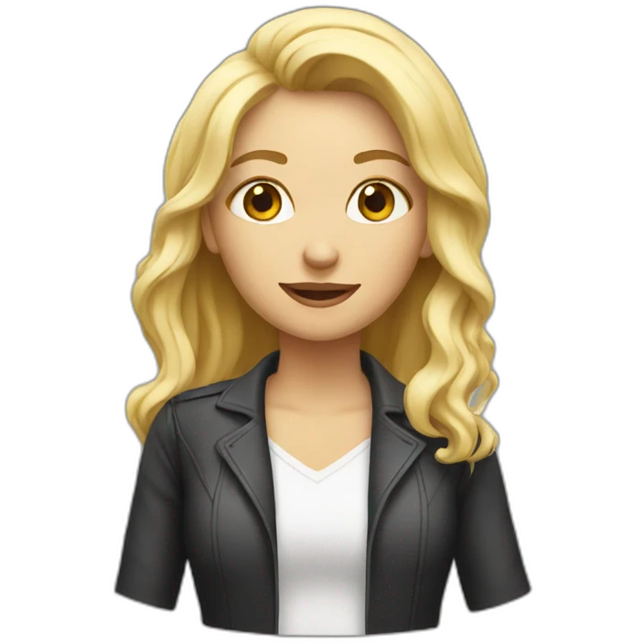 blonde video producer emoji