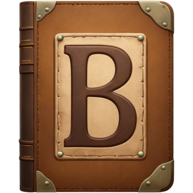 a book with "B1" on its cover emoji