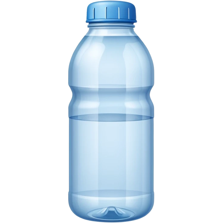 empty water bottle
 emoji