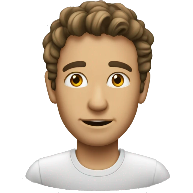 бантик белый  emoji
