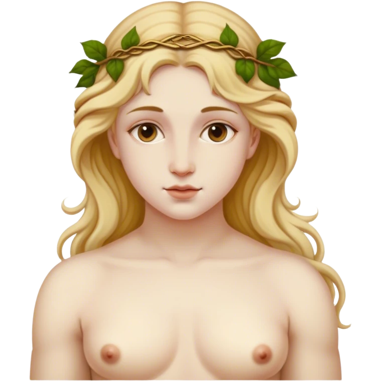 A classical nude painting from The Renaissance  emoji