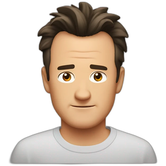 Chandler bing with oca emoji