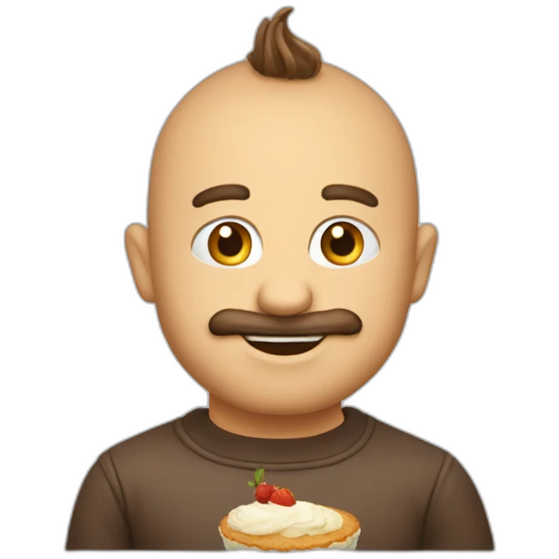 etchebest qui fait un gâteau emoji
