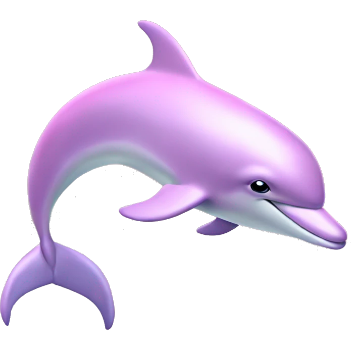 Pastel-pink-colors-dolphin emoji