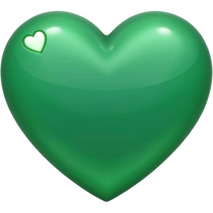 Green heart emoji