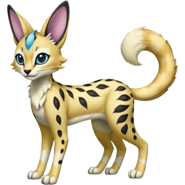 Meloetta-Sergal-Serval-Cresselia-Palkia-Stitch-Fakémon-creature-hybrid emoji