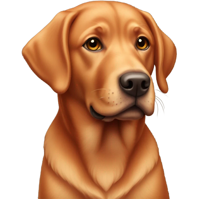 mushy red lab emoji