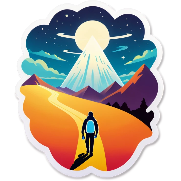 lonely journey into the unknown emoji