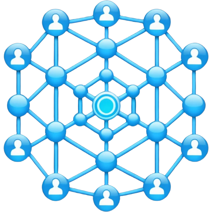 data science interconnections emoji