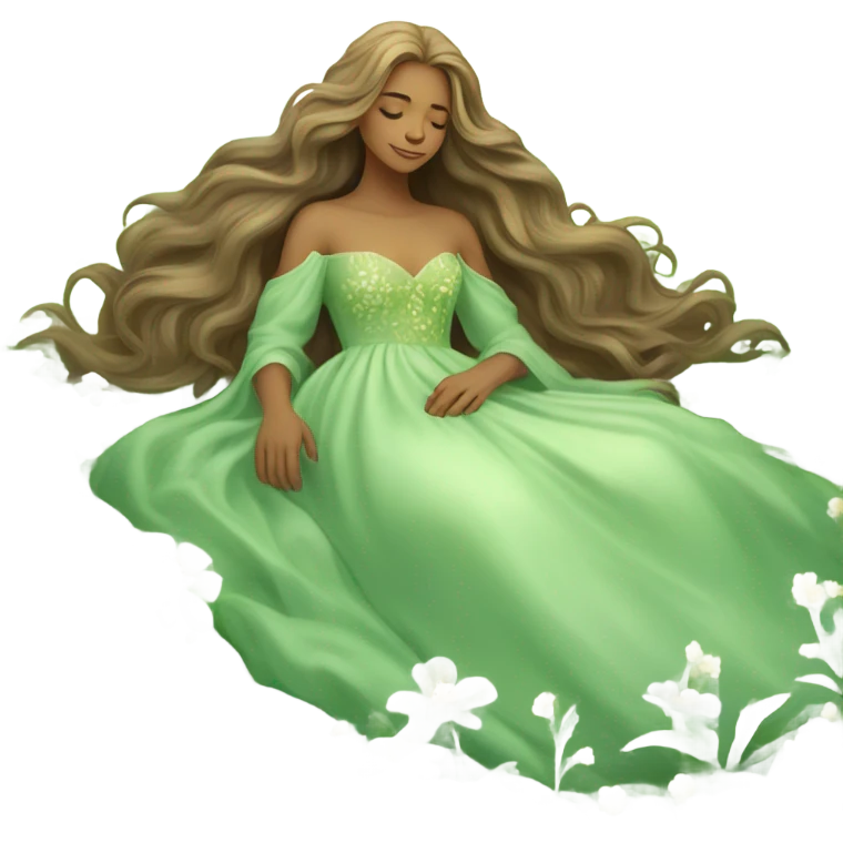 Sleeping beauty emoji
