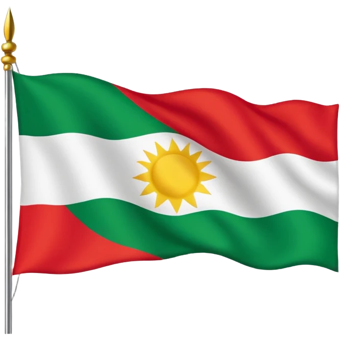 Kurdistan flag emoji