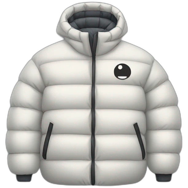 big puffer jacket emoji
