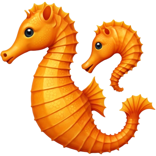 Смайлик с морским конем emoji