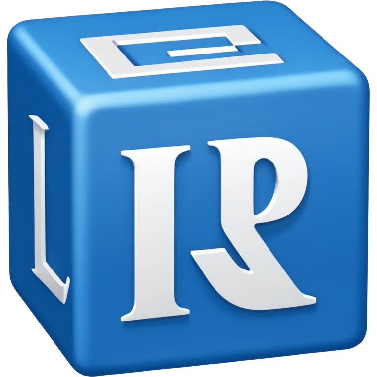 The letters LR in a blue box emoji