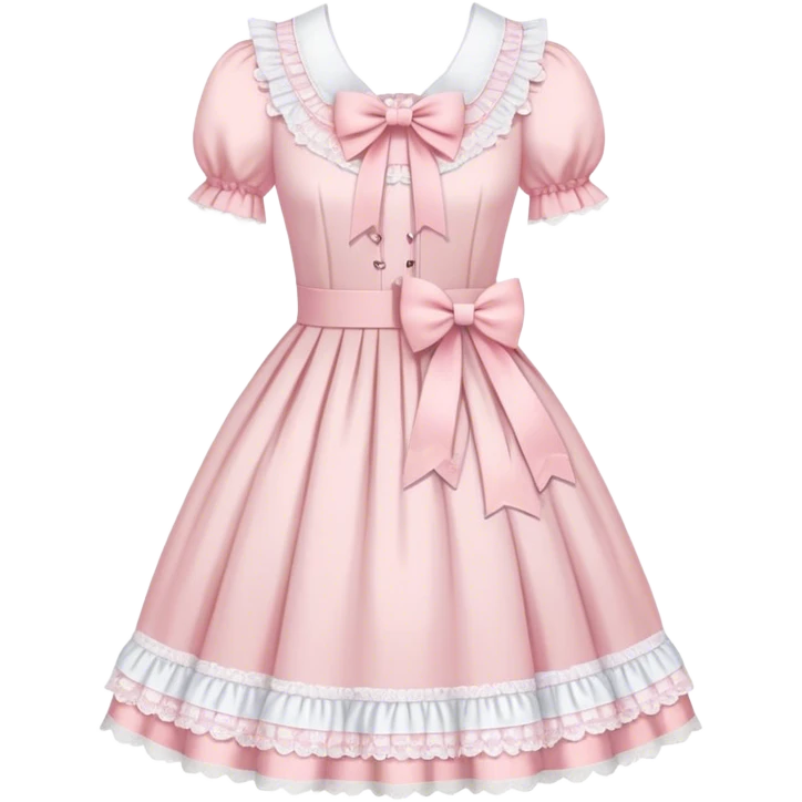 pastel lolita dress emoji