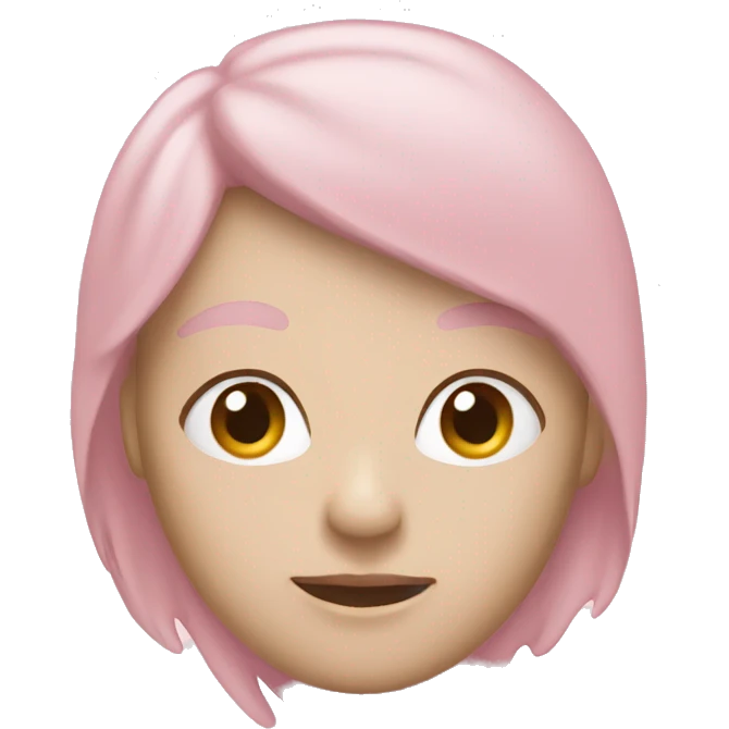Light pink emoji