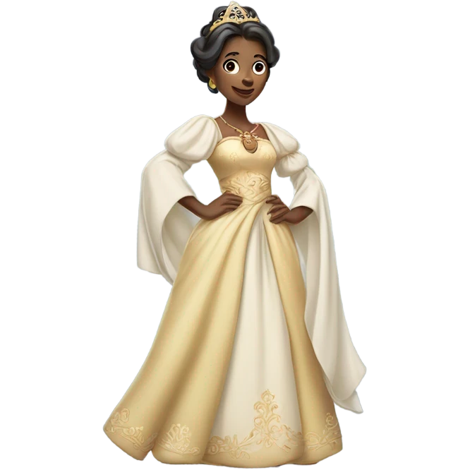 Princess fart emoji