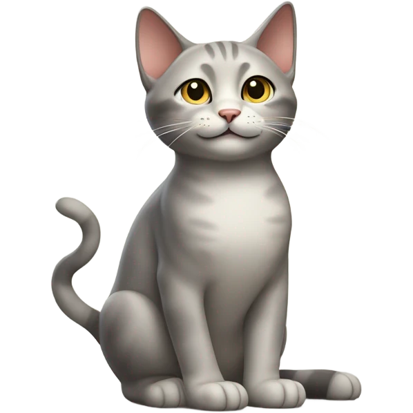 Welcoming cat emoji