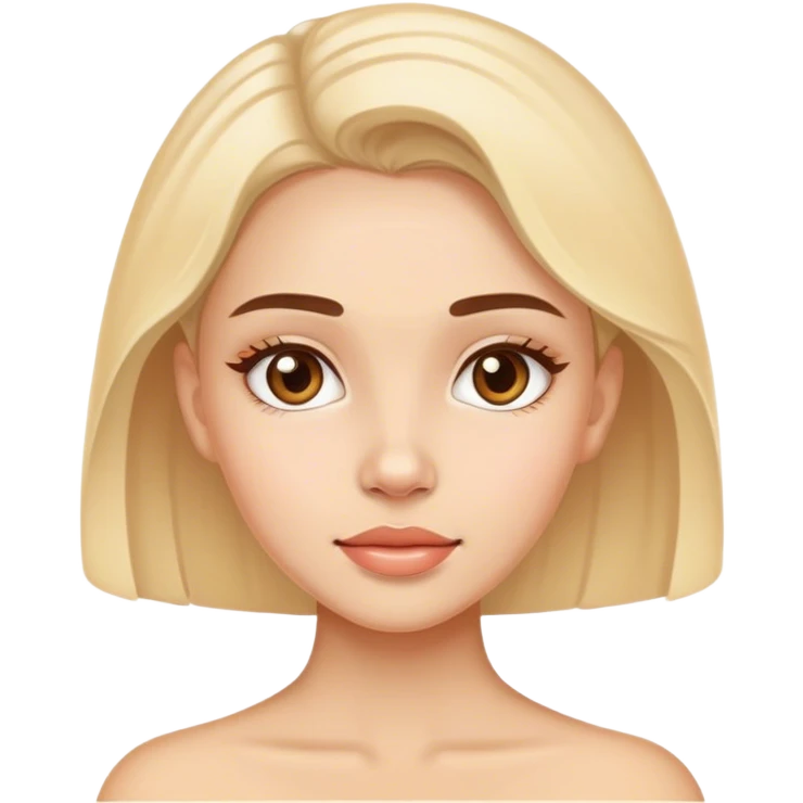Girl with skincare  emoji