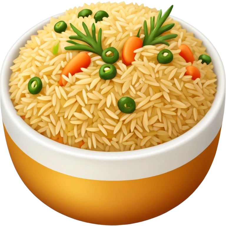Rice pilaf emoji