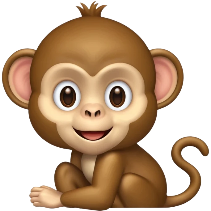 create a monkey emoji emoji