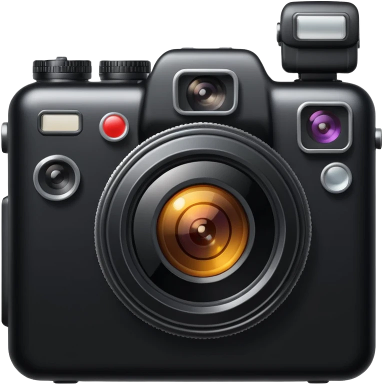 The camera has many buttons emoji