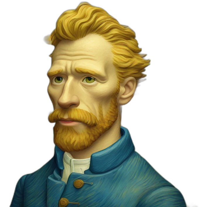 Van Gogh drink beer emoji