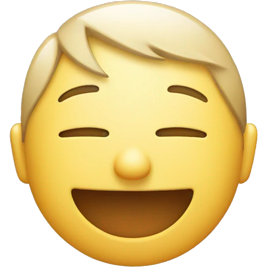 Smile with one closed eye emoji