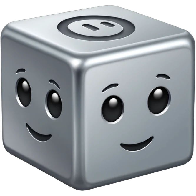 Cube emoji
