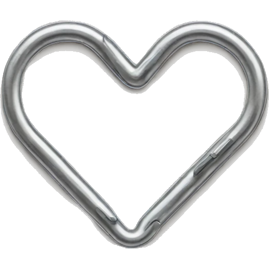 paper clip heart  emoji