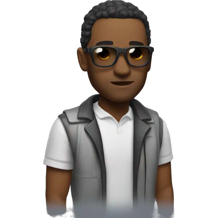 Me looking cool in the year 2030 emoji