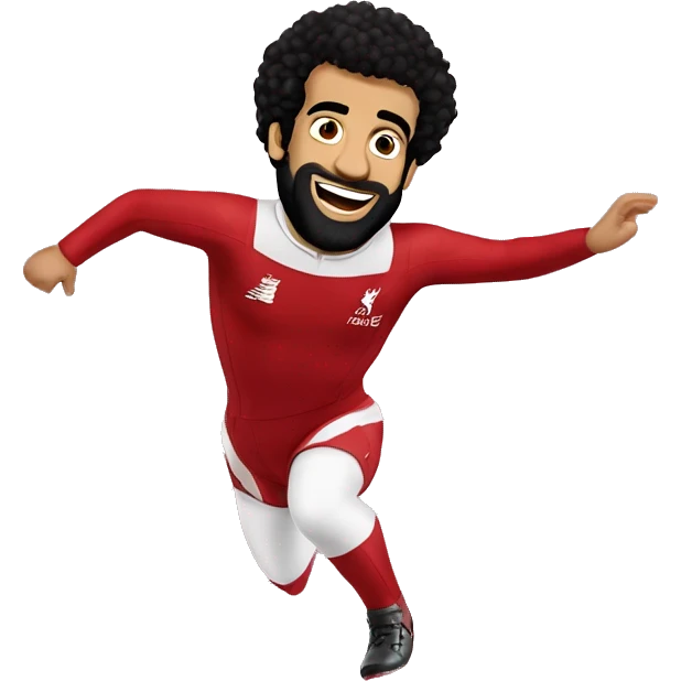 Mohamed Salah liverpool sky diving emoji