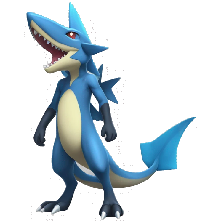 Sharpedo-Gabite-Lucario-Salamence full body emoji