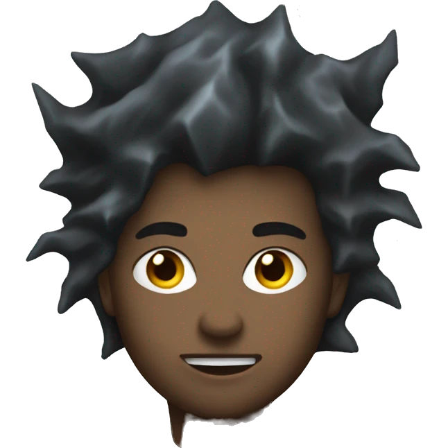 thunder or lightning black emoji