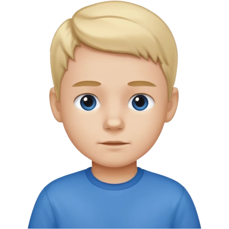 child with blue shirt emoji