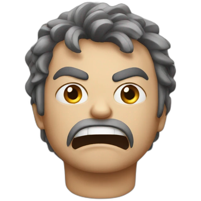 Angry emoji