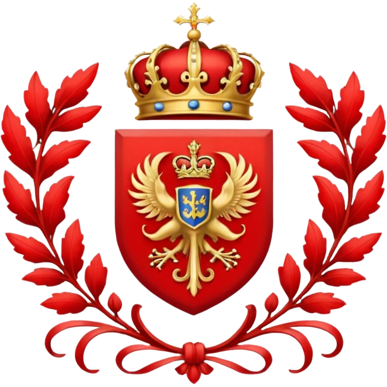 Red Royal Crest emoji