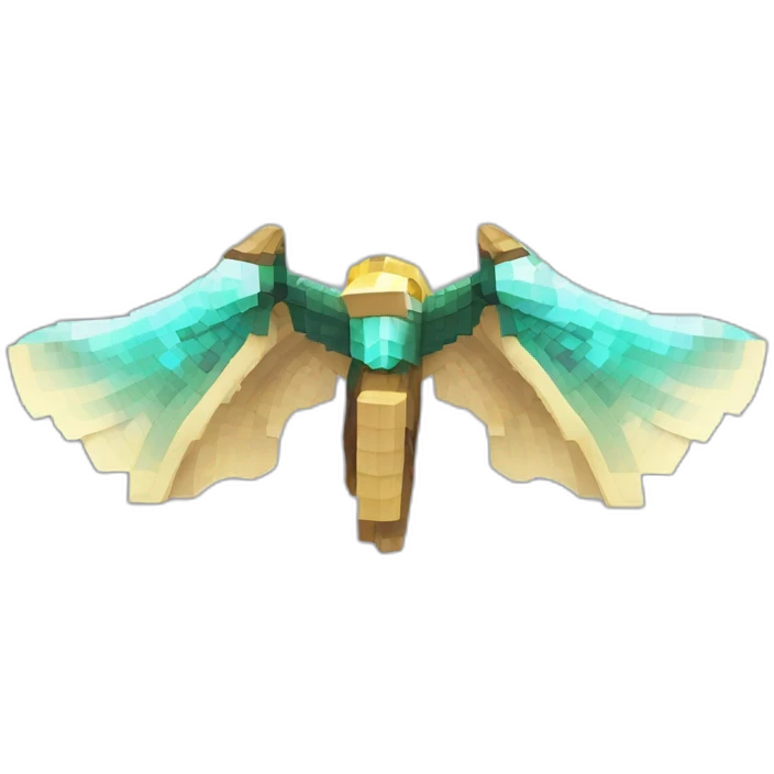 Minecraft elytra wings emoji