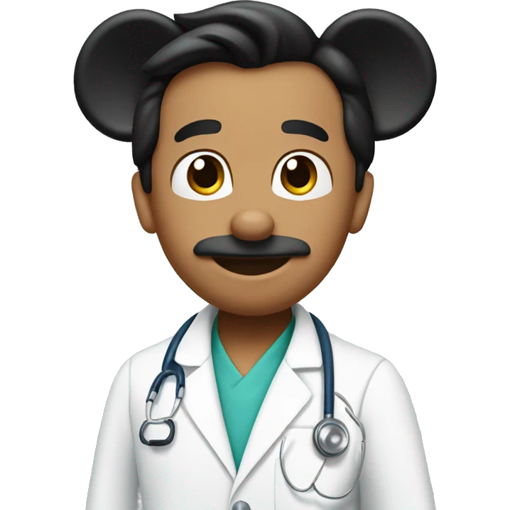 Mickey Mouse doctor  emoji