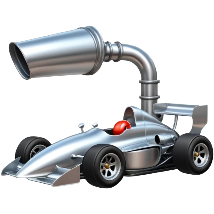 Formula car egzoz emoji