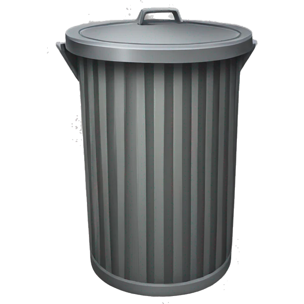 trash can emoji