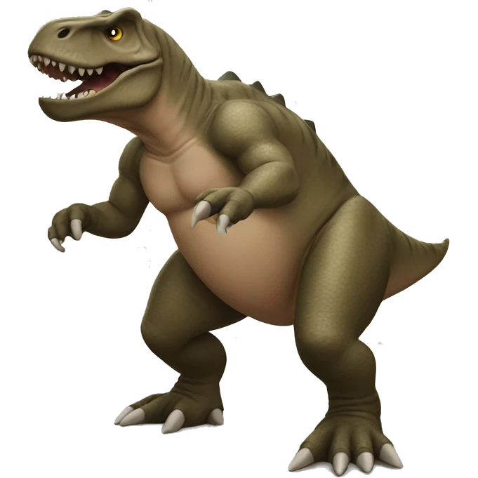 Trex sumo emoji