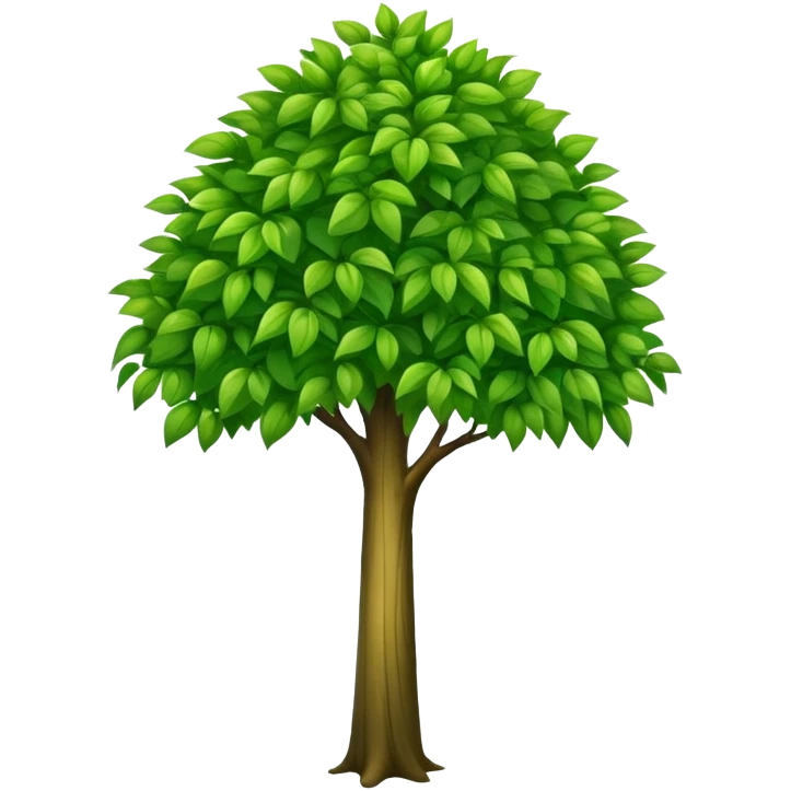 árbol emoji