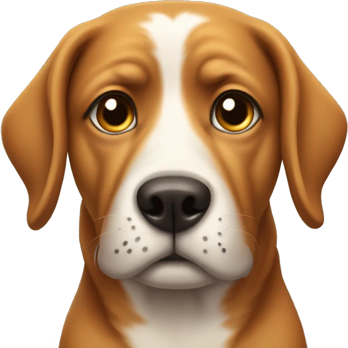 dog giving side eye  emoji