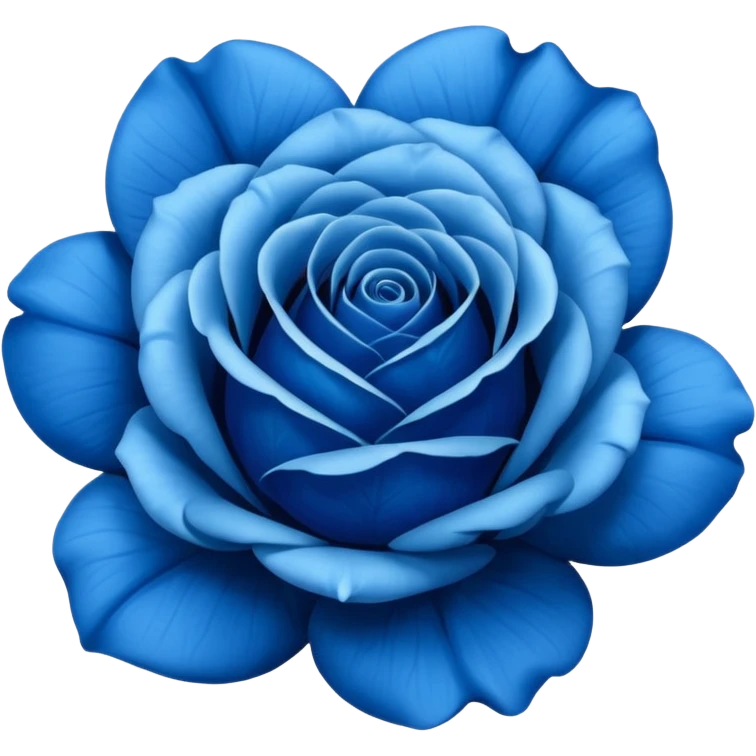 Blue rosee emoji emoji