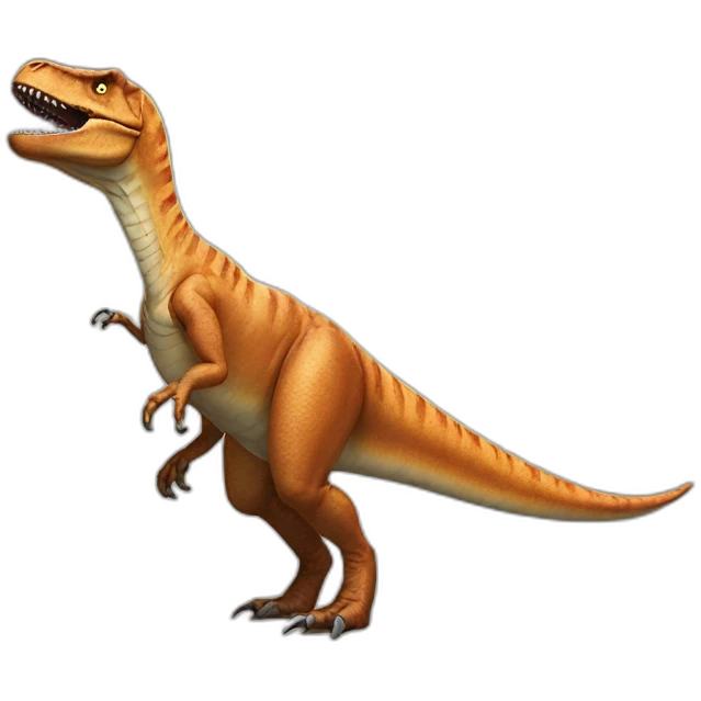 T-rex boulanger emoji